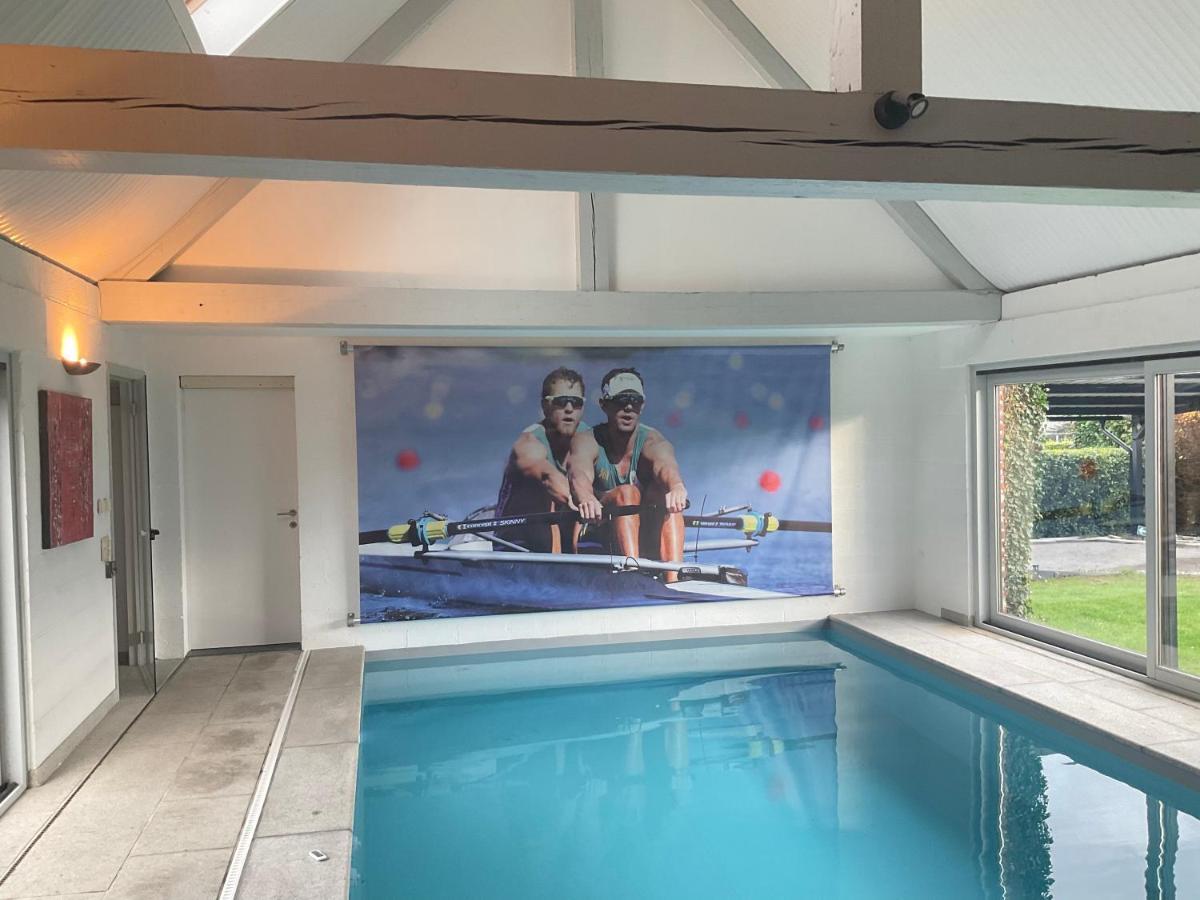 Lovely 1-Bedroom Appartement Le Joyau With Indoor Pool And Sauna Lasne المظهر الخارجي الصورة